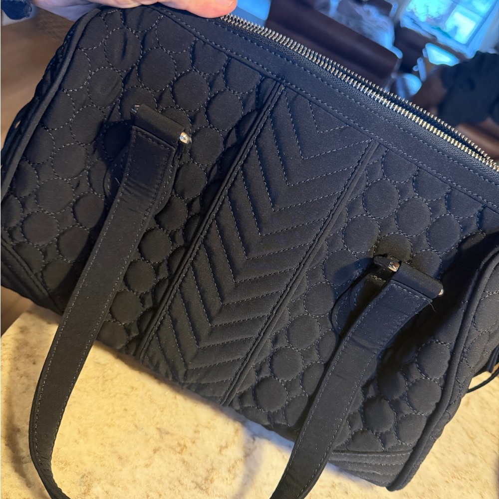 Vera Bradley Top Handle Duffel - Black